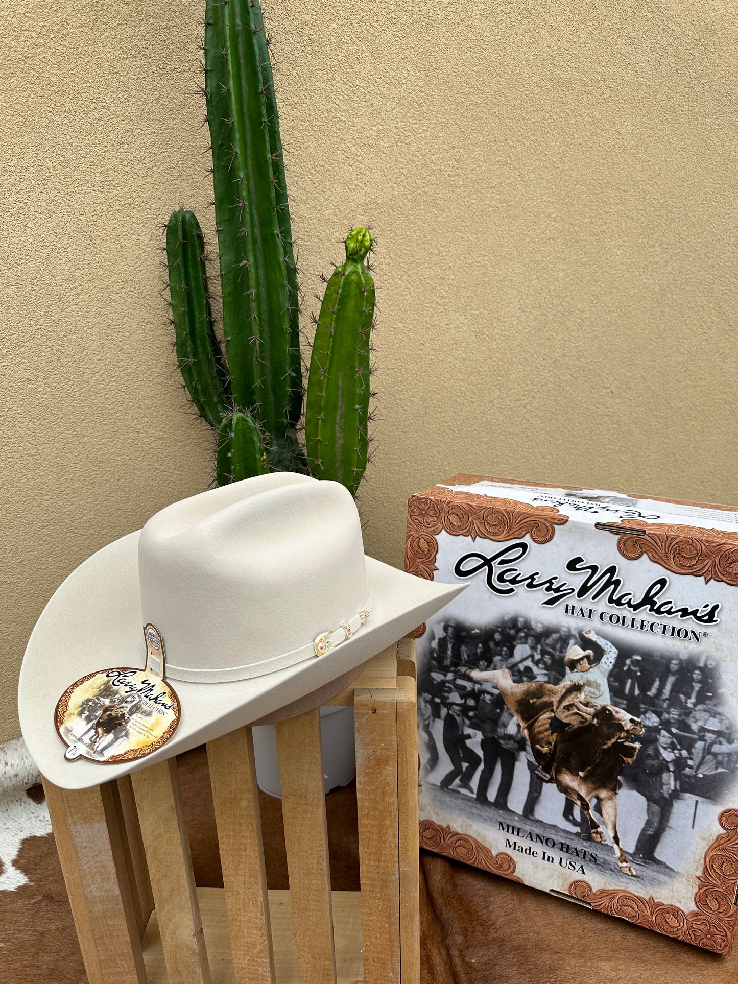 LARRY MAHAN 6X “REAL” Silverbelly Felt Hat