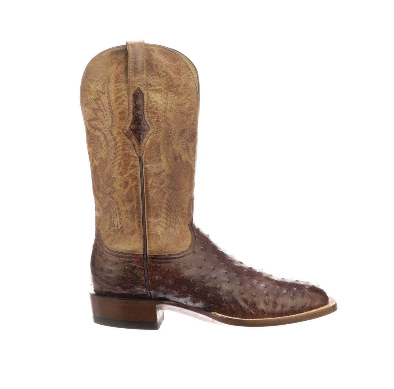LUCCHESE “CLIFF” Ostrich Men’s Boot