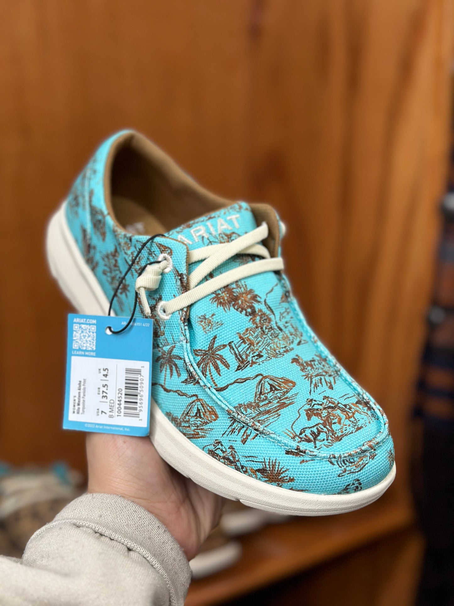 Ariat Women's Hilo Aloha Turquiose Print - 10044520