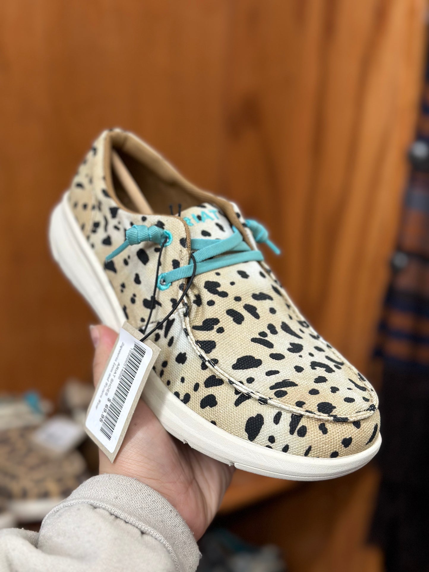 Ariat Ladies Hilo Tan Leopard - 10044592