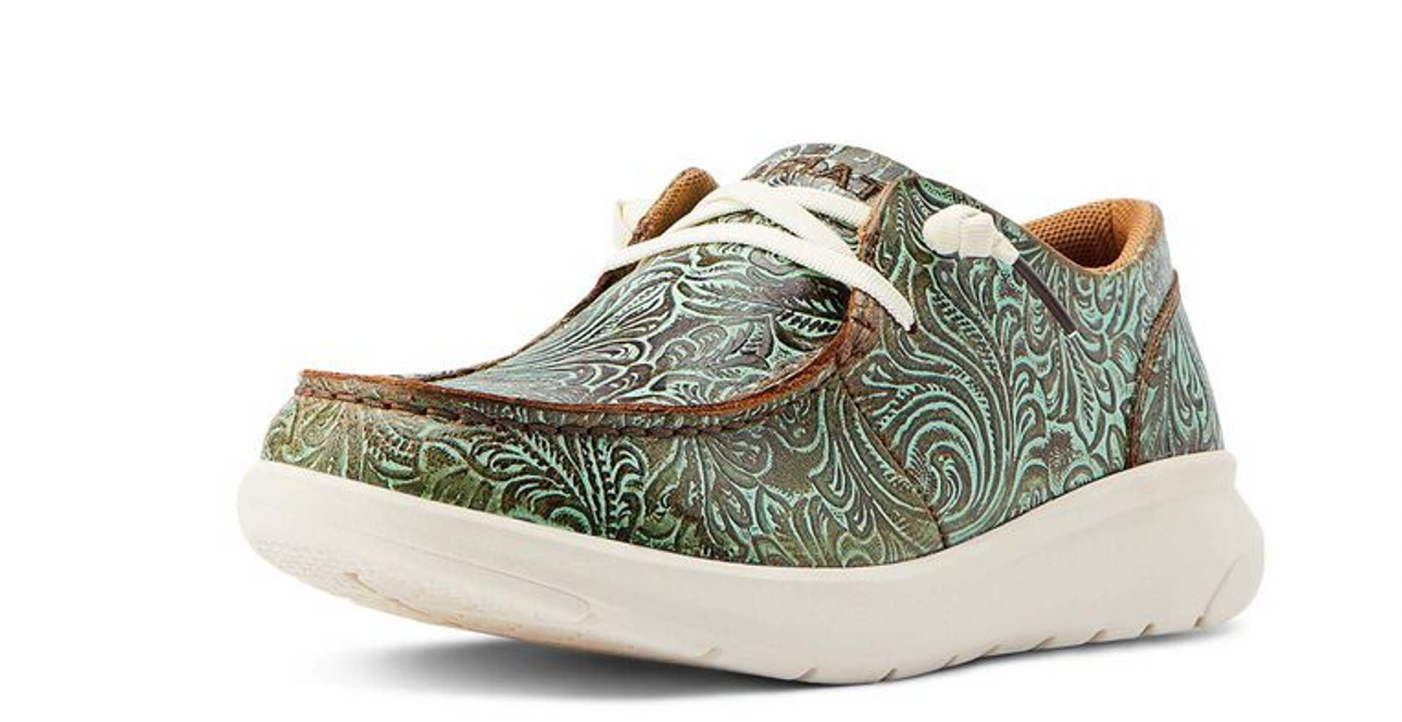 Ariat Ladies Hilo Vintage Turquoise Floral - 10044588