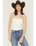 ROCK & ROLL DENIM WOMEN'S BUCKLE TANK - BW20T08084