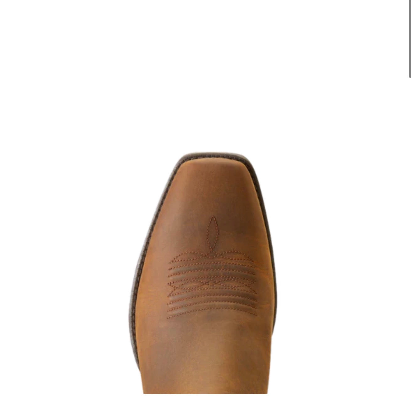 Ariat Men's Brooker Ultra Distressed Tan Square Toe Western Boots -10046985