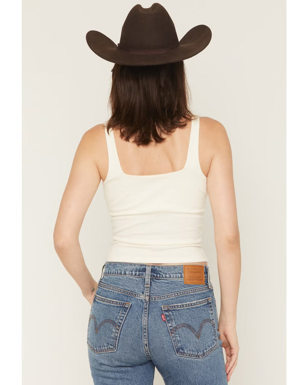 ROCK & ROLL DENIM WOMEN'S BUCKLE TANK - BW20T08084