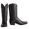 LUCCHESE Luke Black FQ Ostrich Men's Boot