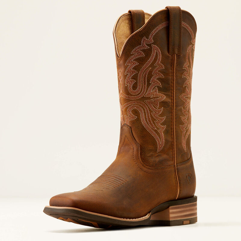 ARIAT Olena Wide Square Toe Western Boot - 10051039