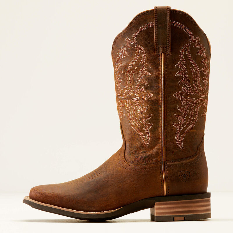 ARIAT Olena Wide Square Toe Western Boot - 10051039
