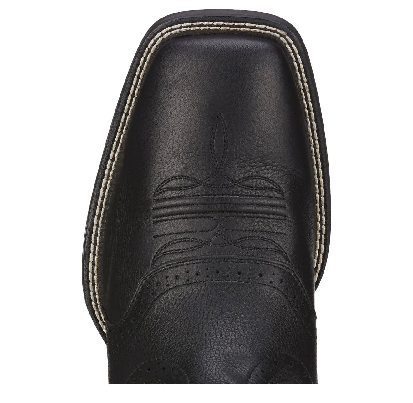 Ariat Men’s Black Sport Wide Square Toe Western Boot 10016292