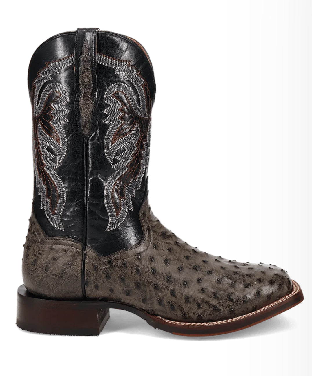 DAN POST “ALAMOSA” FULL QUILL OSTRICH COWBOY BOOT
