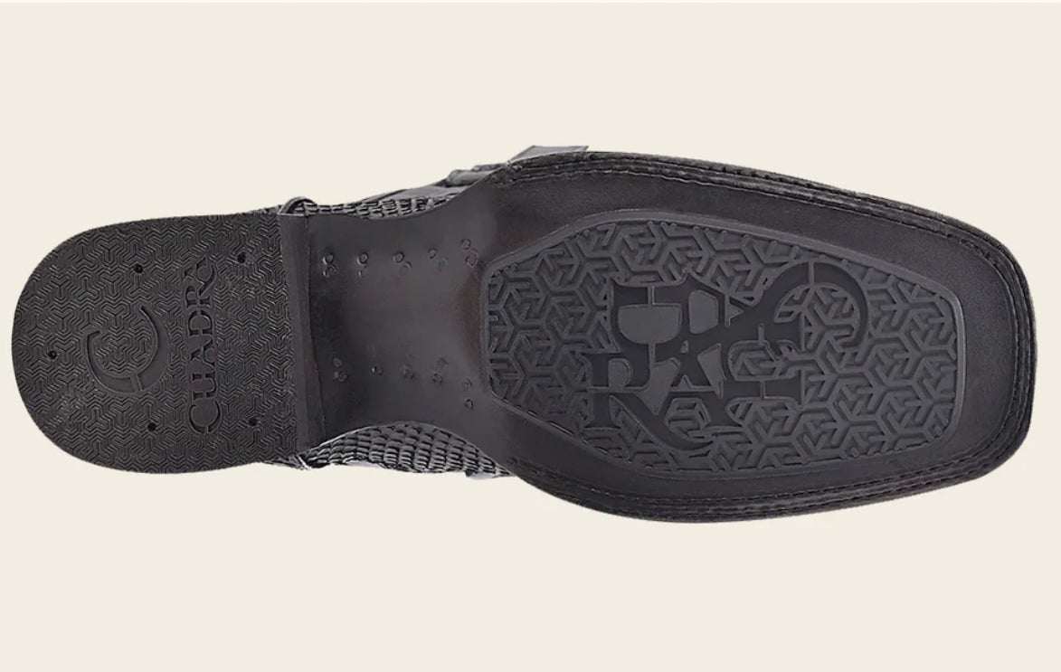 CUADRA - MAHOGANY -  PYTHON COWBOY BOOTS - CU746