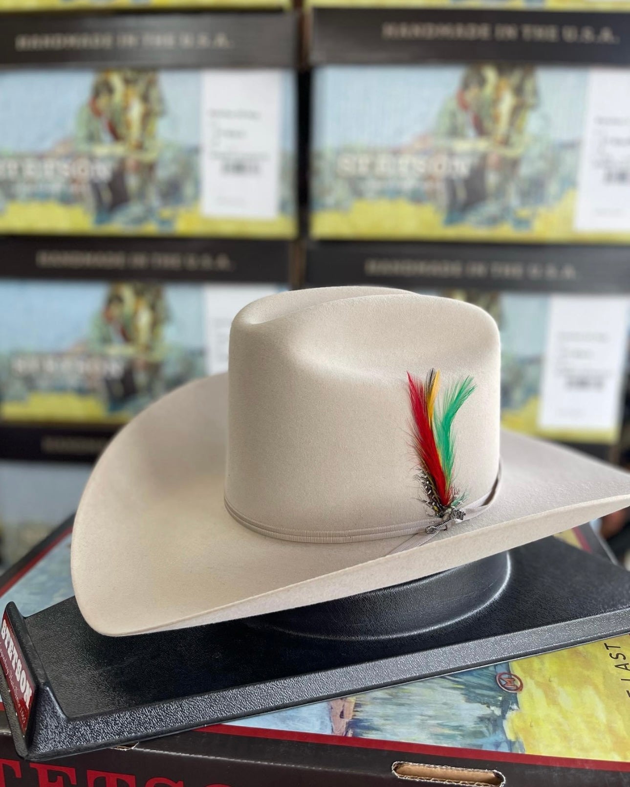 STETSON 6X “Rancher“ Silverbelly Felt Hat