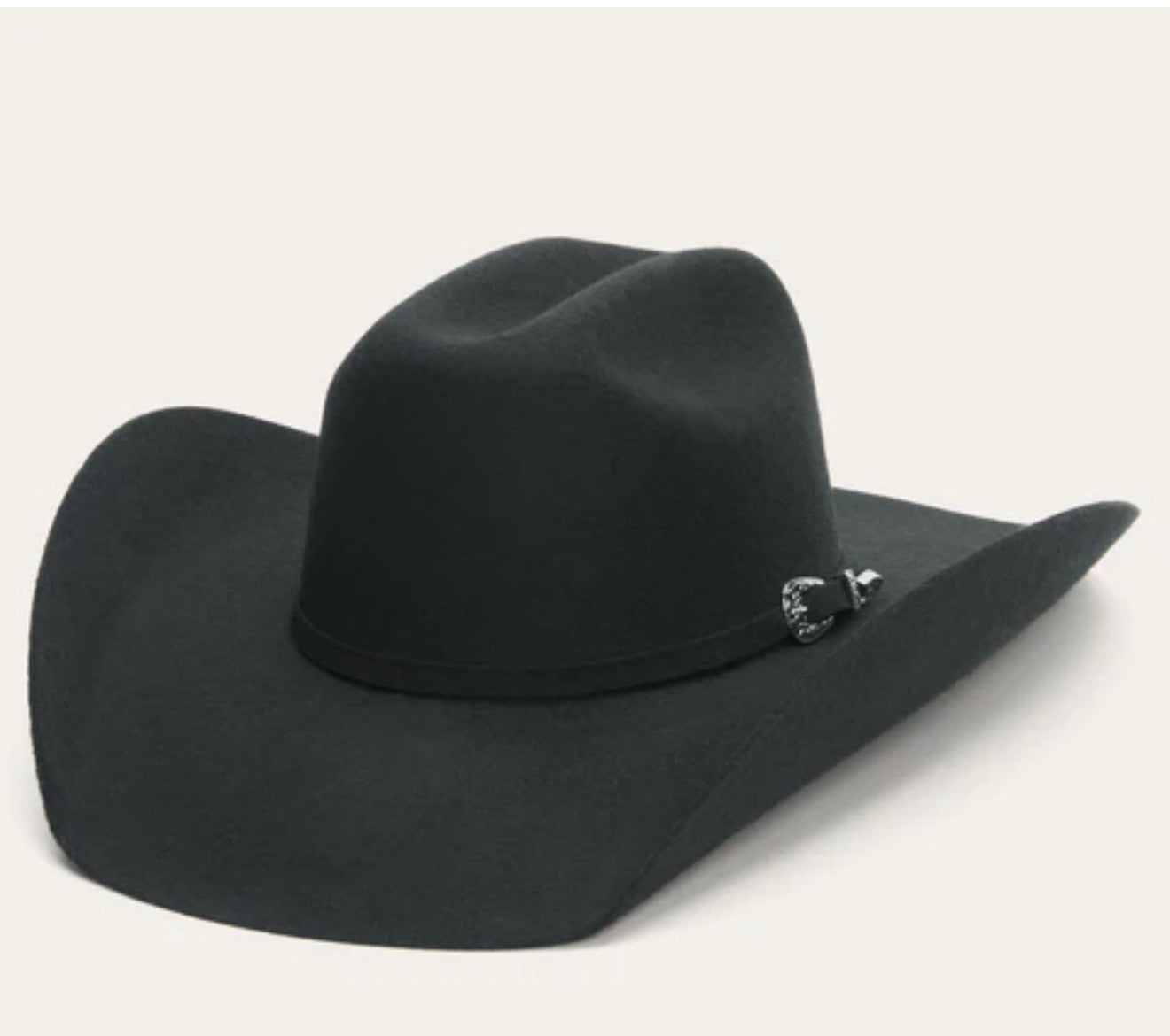 STETSON GIDDY UP YOUTH COWBOY HAT BLK
