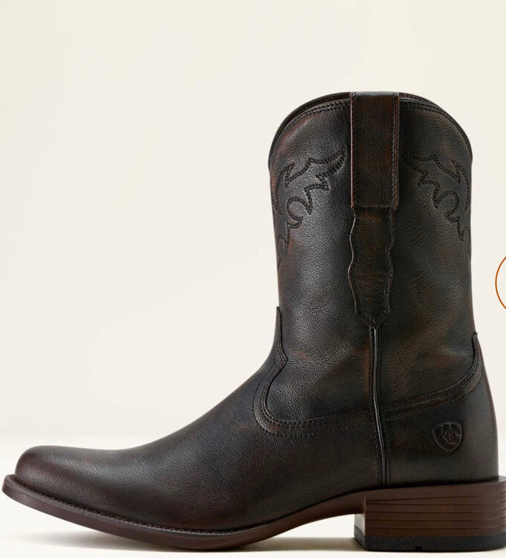 Sonoro Roper Toe Western Boot - Chocolate Truffle -  10063981