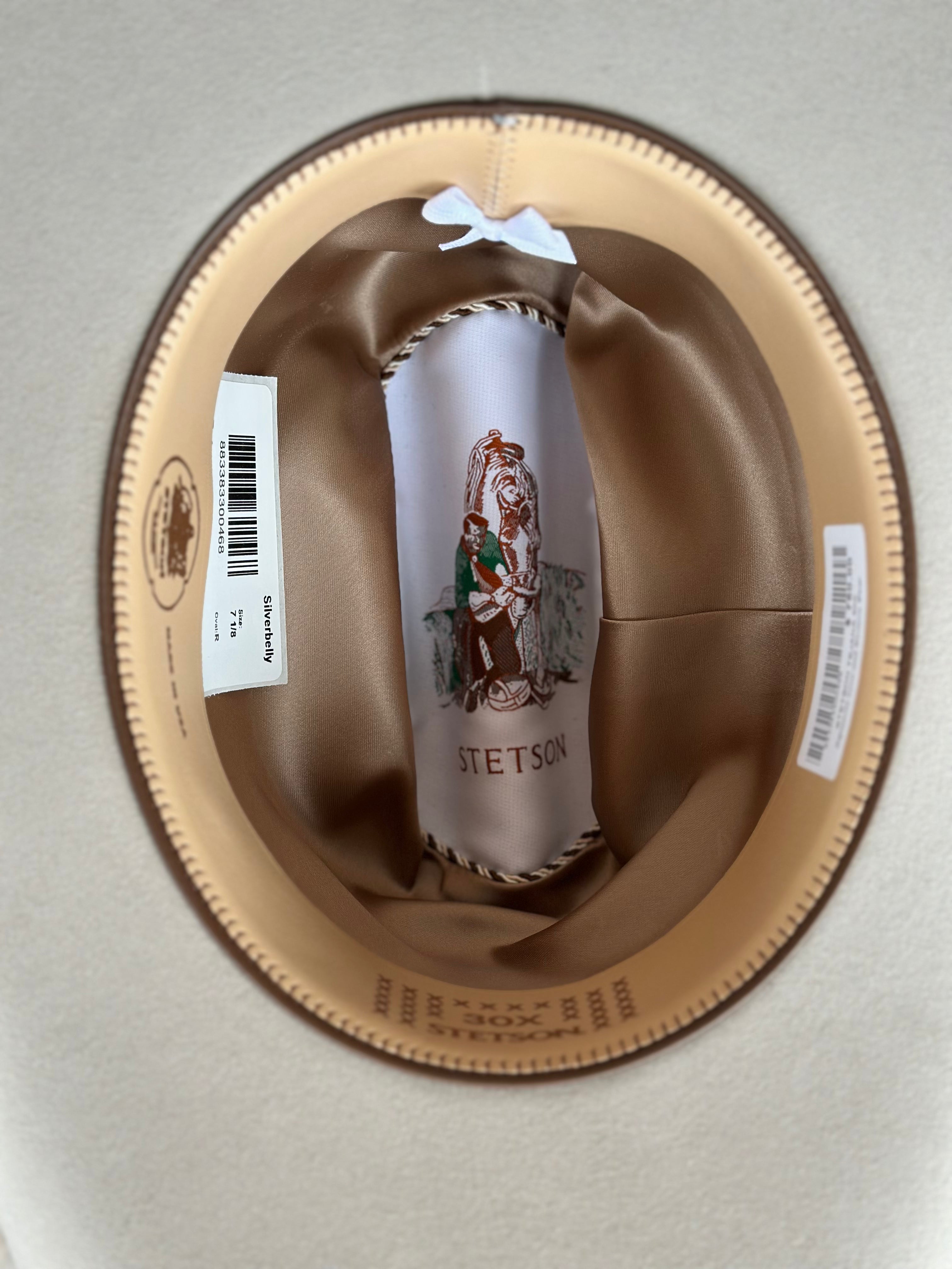 Stetson EL PATRON 48 PREMIER 30X COWBOY HAT - Silverbelly