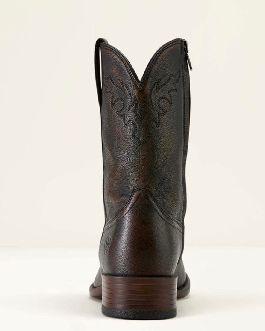 Sonoro Roper Toe Western Boot - Chocolate Truffle -  10063981