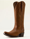 Heritage X Toe Elastic Wide Calf Western Boot -10036047
