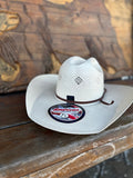 AMERICAN STRAW HAT 7200 - PRESHAPED RANCHER CREASE/DRILEX SWEATBAND