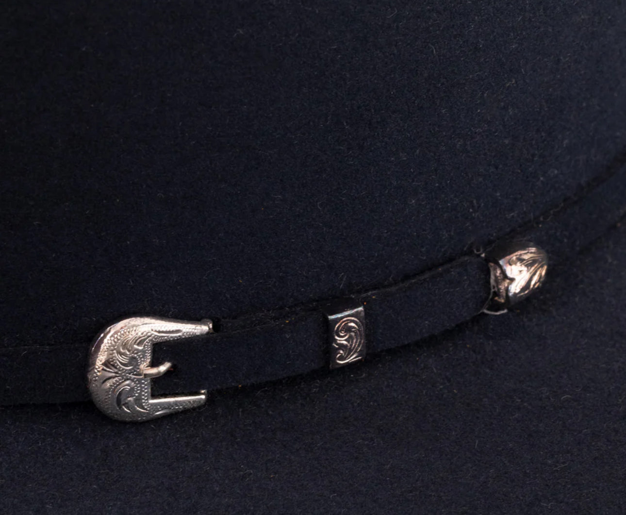 RESISTOL MIDNIGHT 6X NAVY FUR FELT HAT