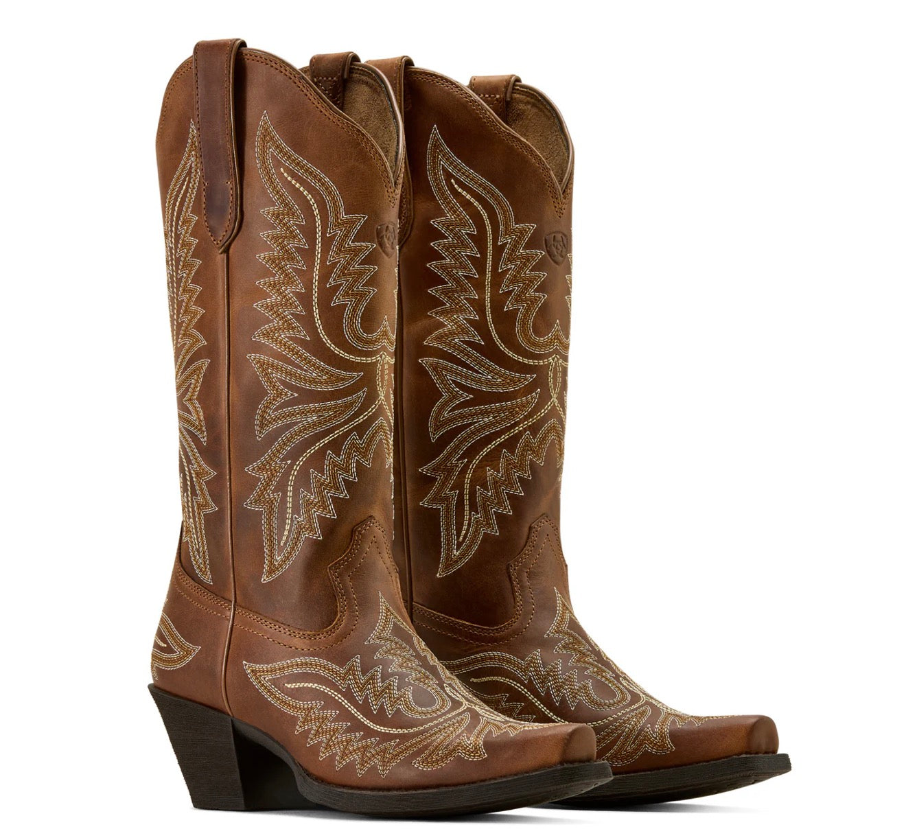 ARIAT WOMEN'S ROUND UP COLLINS WESTERN BOOTS - SNIP TOE -10074336