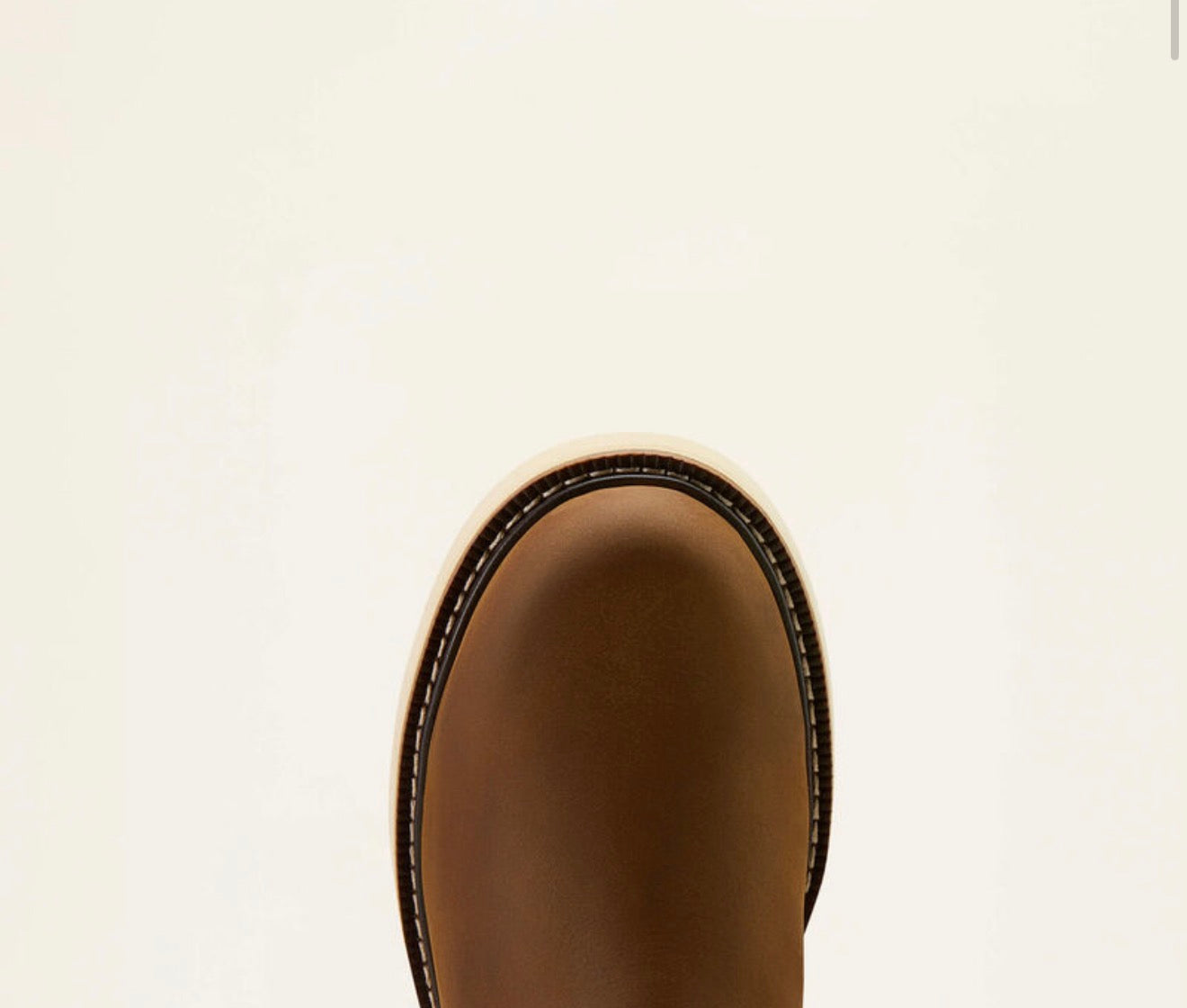Rebar Wedge Chelsea Waterproof Work Boot - Destressed Brown - 10061116