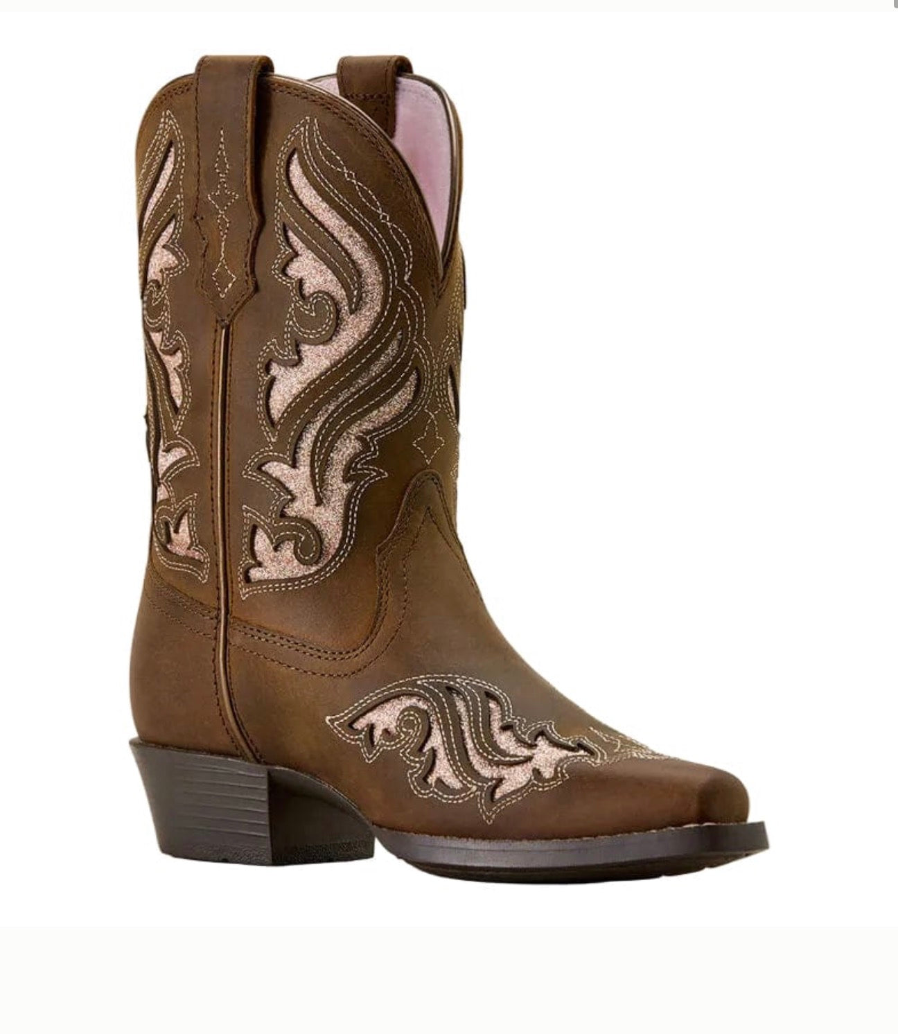 Ariat Kid's Sassy Brown Fashion Bliss Western Boots -10074204
