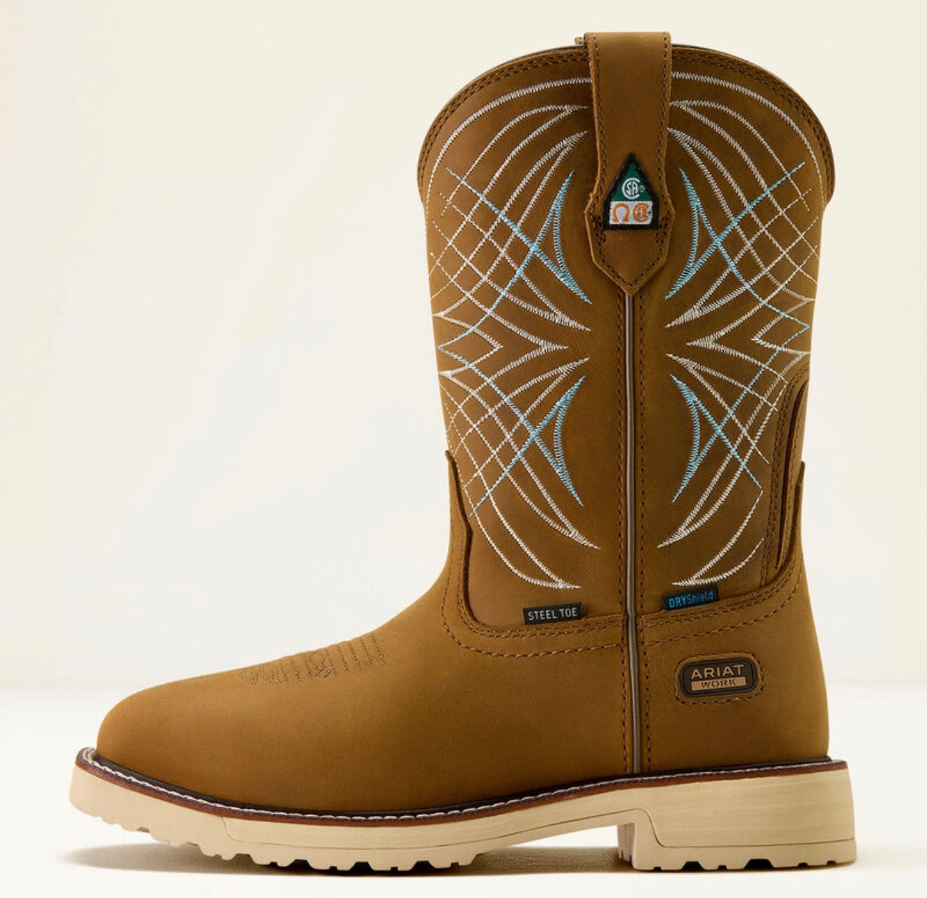 Activator CSA Waterproof Wide Square Toe Steel Toe Work Boot - Dusted Brown -10063856