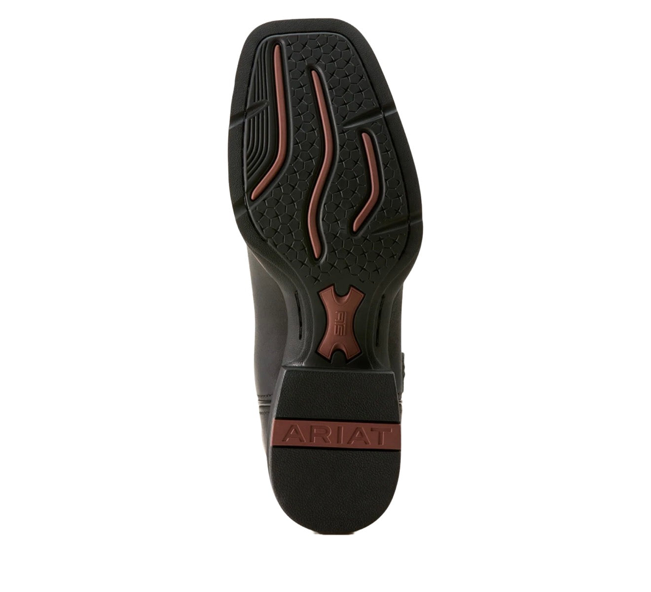 Sport Big Country Wide Square Toe Cowboy Boot- BASIC BLACK - MAHOGANY -10053629