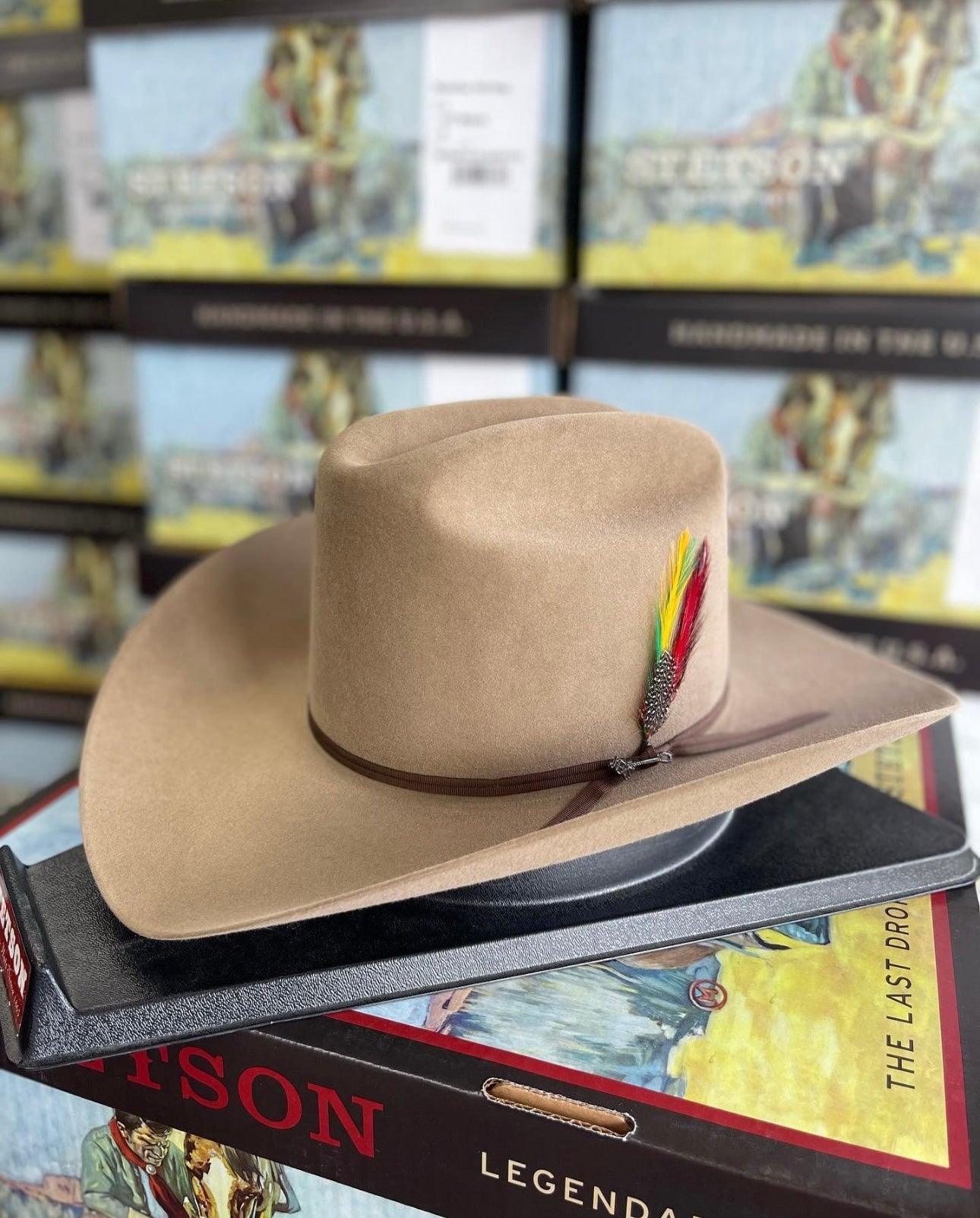 STETSON 6X “Rancher” Sahara felt hat