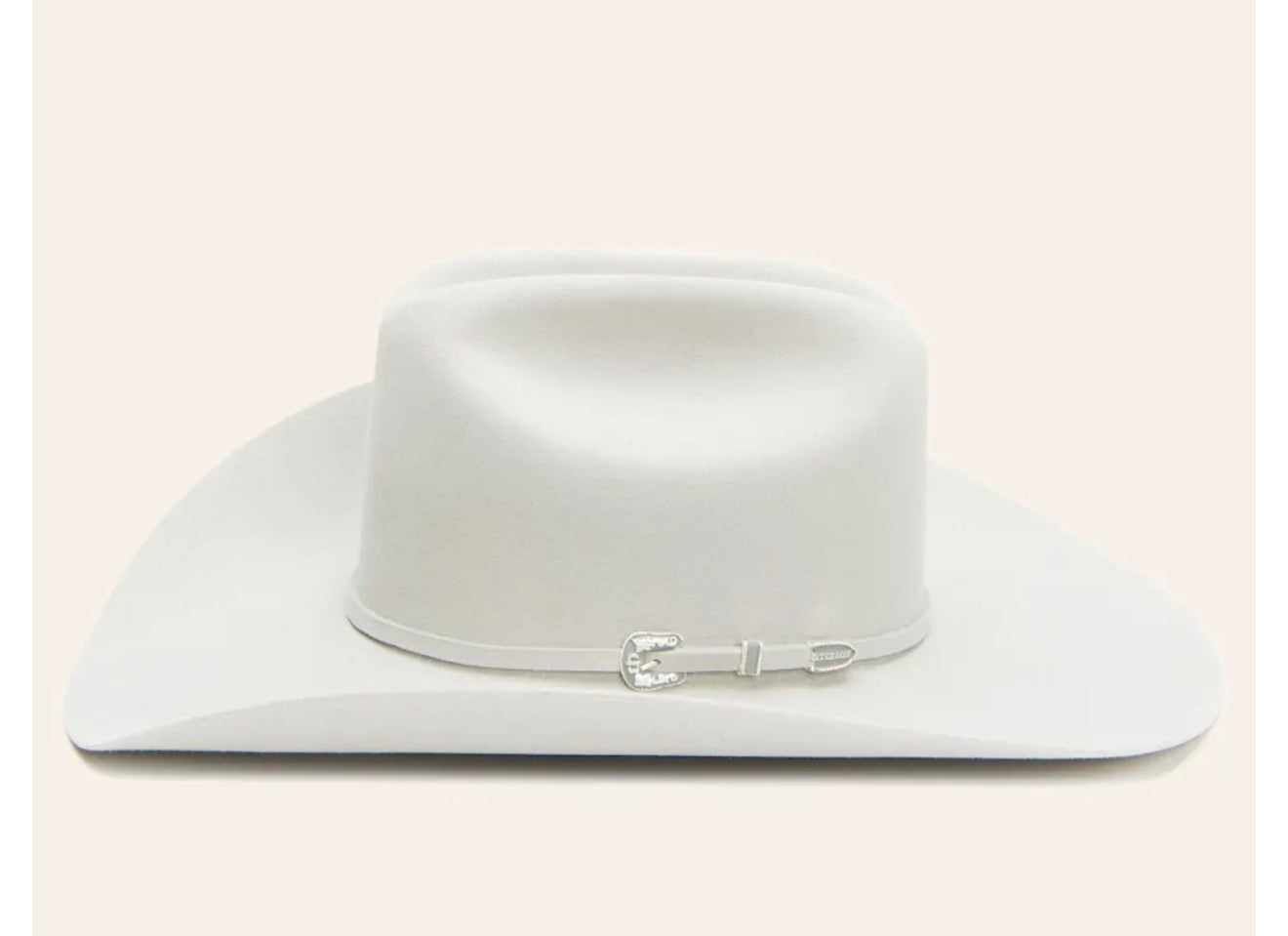 STETSON 6X - SKYLINE - SILVER GREY FUR FELT HAT