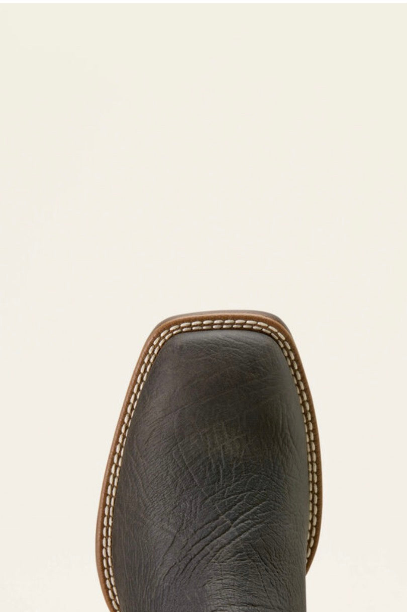 Ariat Booker Chelsea Wide Square Toe Western Boot - Charcoal Grey Hippo Print
-10074164