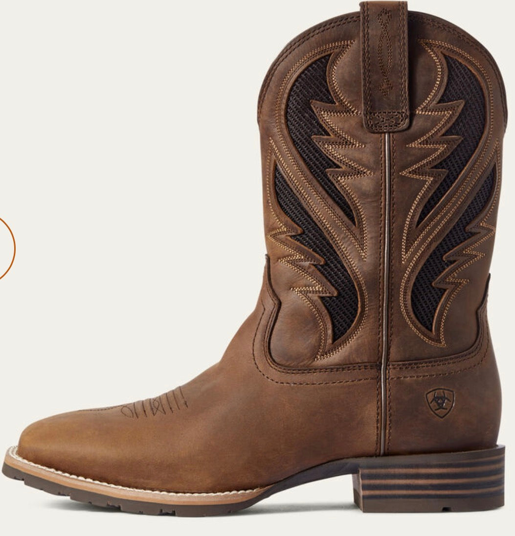 Hybrid VentTEK Western Boot - Distressed Tan - 10031454
