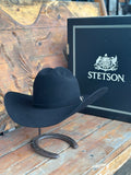 STETSON 30X - EL PATRON - BLACK FUR FELT COWBOY HAT