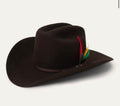 STETSON 6X - RANCHER - CHOCOLATE FUR FELT HAT