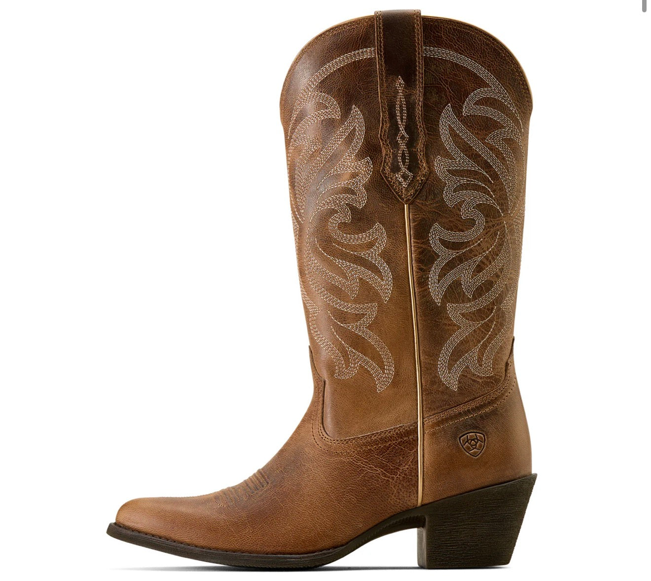 Ariat Ladies Heritage Mesa Tan Embroidered Western Boot -10074334