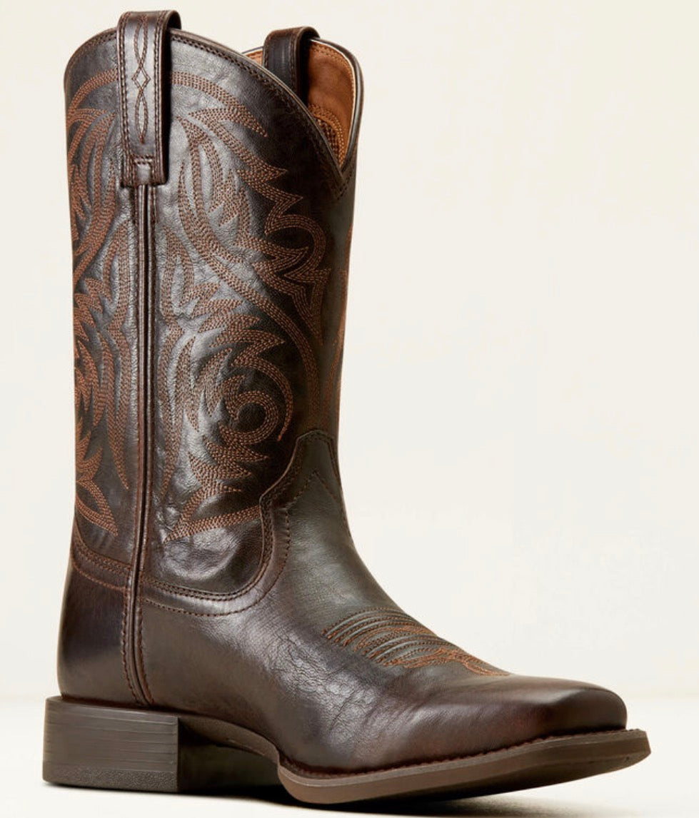 Ariat Sport Herdman Burnished Brown - Boots Men’s Western - 10050990