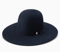RESISTOL MIDNIGHT 6X NAVY FUR FELT HAT