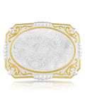 MONTANA SILVERSMITH 2 TONE COWBOY CAMEO BUCKLE 25815
