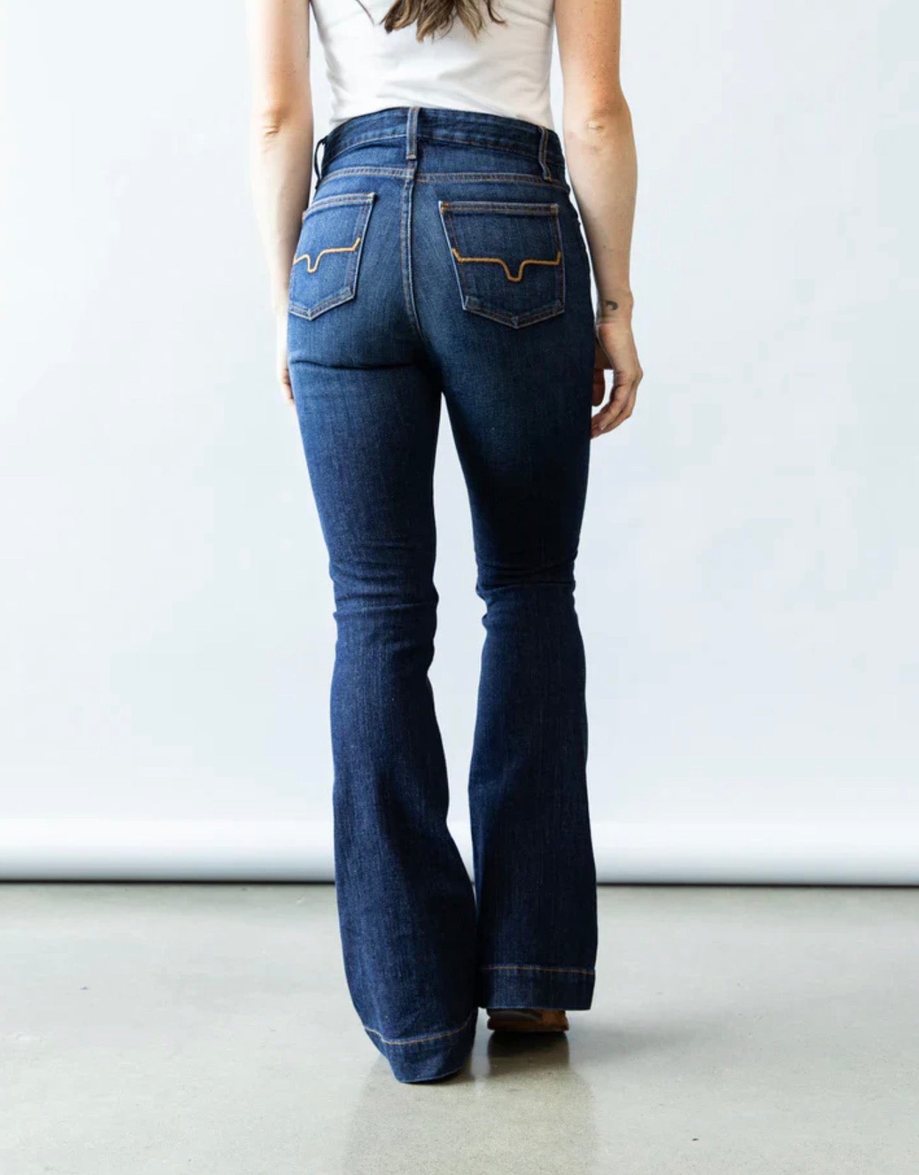 KIMES RANCH JEANS - WJE016 OLIVIA (DK WASH)