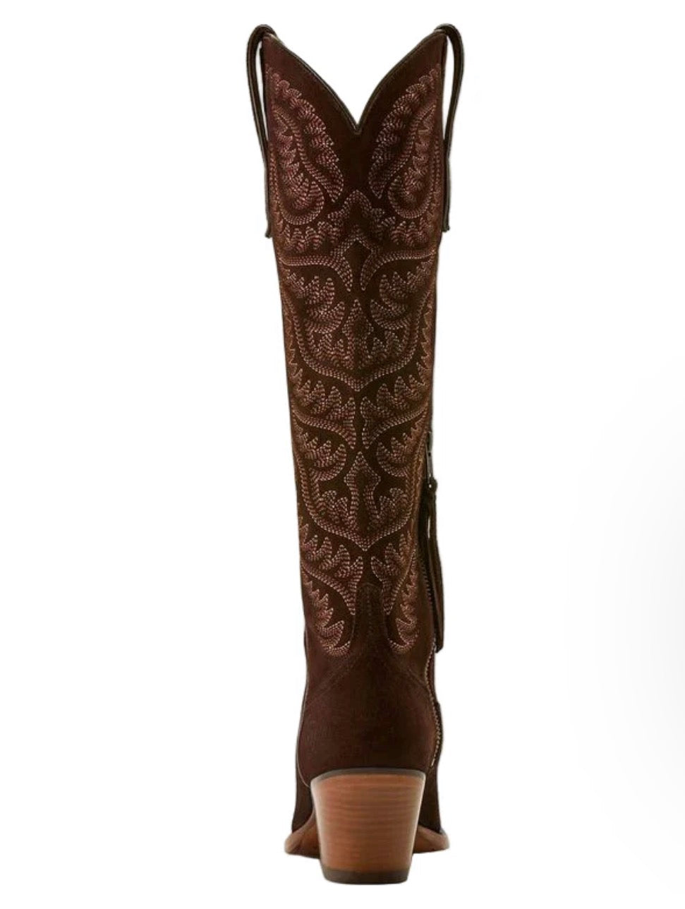 Ariat Laramie X Toe Western Boot - French Roast Suede - 10063926
