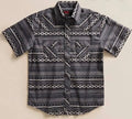 Rock & Roll Aztec Printed Snap Boys Shirt - BBN2S08301