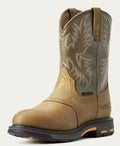 WorkHog Waterproof Work Boot - AGED BARK -  10008633