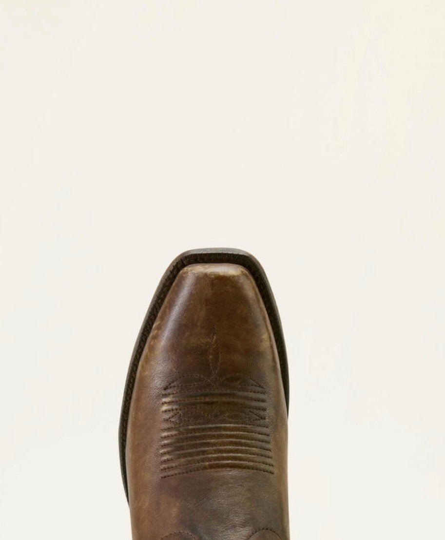 High Stepper Sendero Square Toe Western Boot - Stonewashed Brown - 10064049