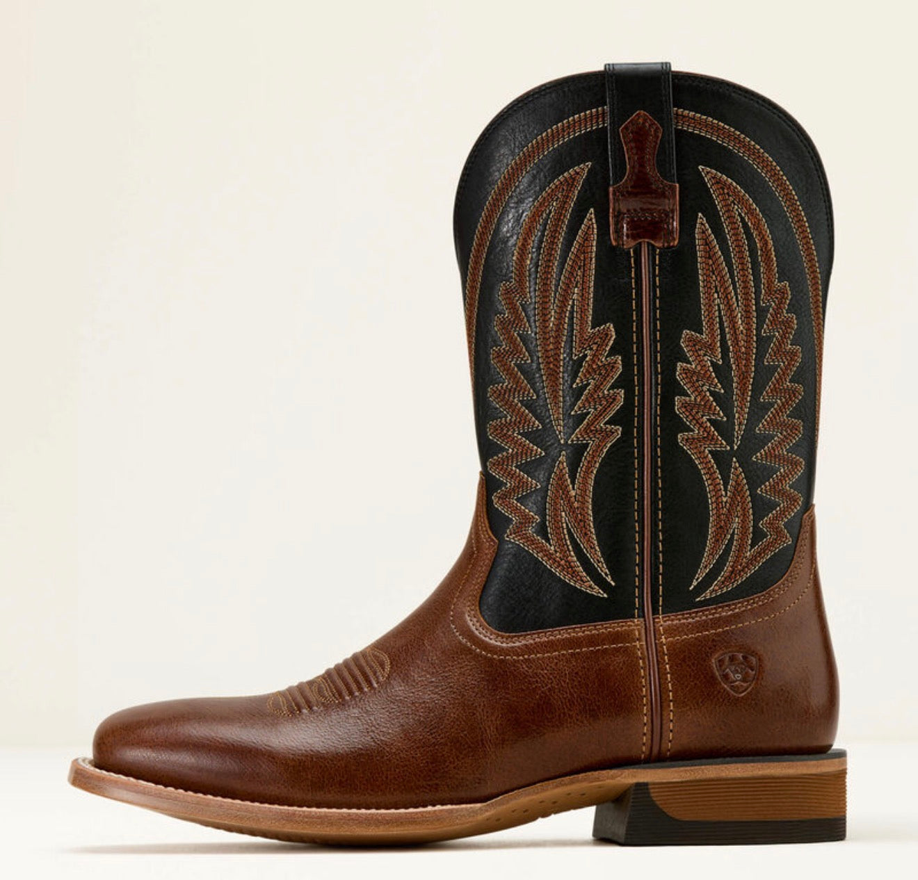 ARIAT MEN'S SIDEWINDER GINGERSNAP/BLACK BOOT -10061301