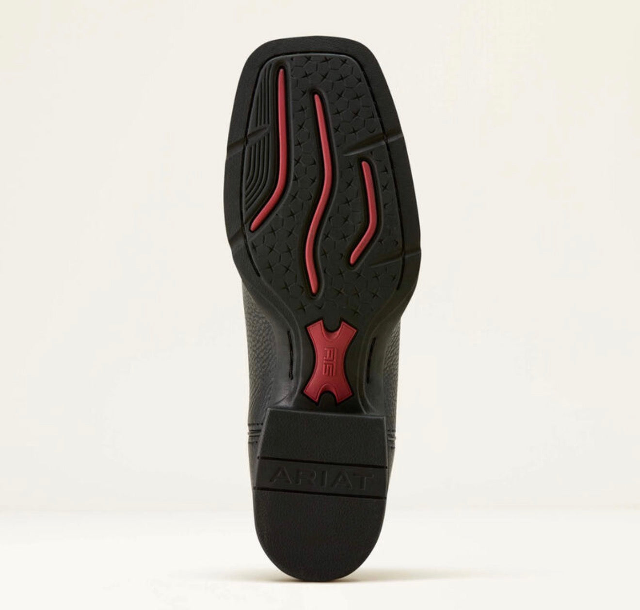 Round Up Filly Wide Square Toe Western Boot - Black Deertan - 10064074