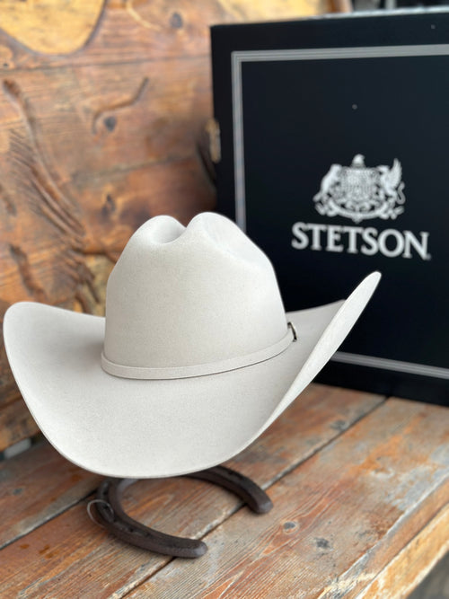 Stetson EL PATRON 48 PREMIER 30X COWBOY HAT - Silverbelly