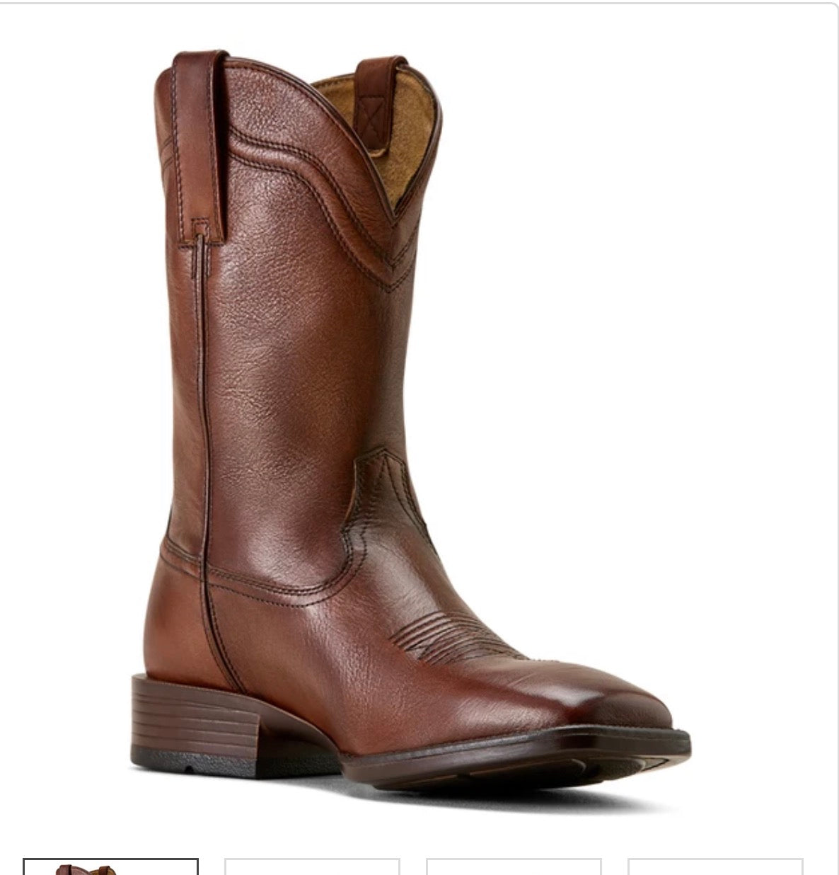 Alden Wide Square Toe Western Boot
-10074244