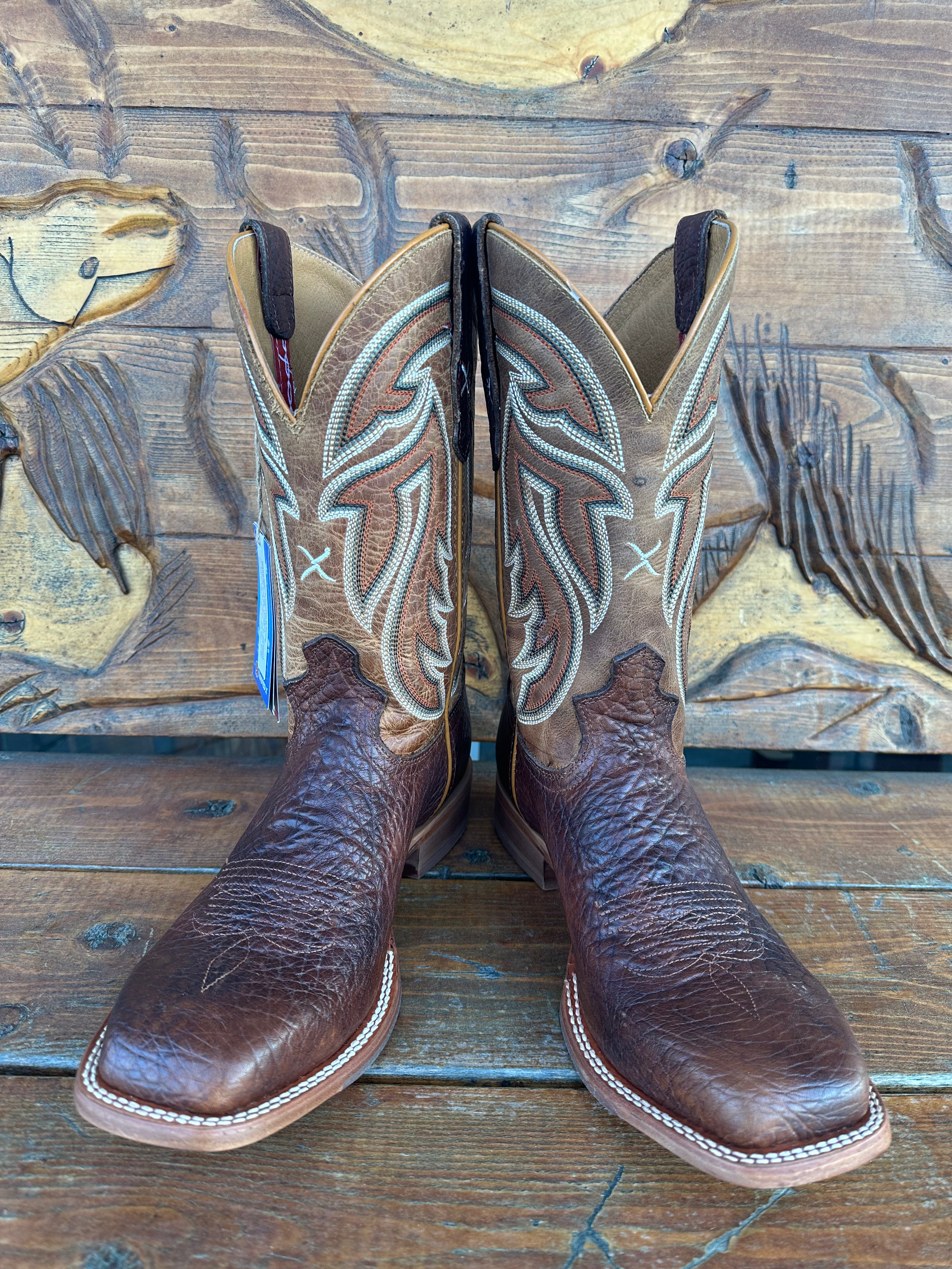 TWISTED X MEN'S RANCHER WESTERN BOOT - BROAD SQUARE TOE