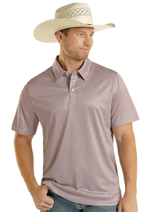 PANHANDLE SLIM MEN'S SAP POLO RED TM51T08976