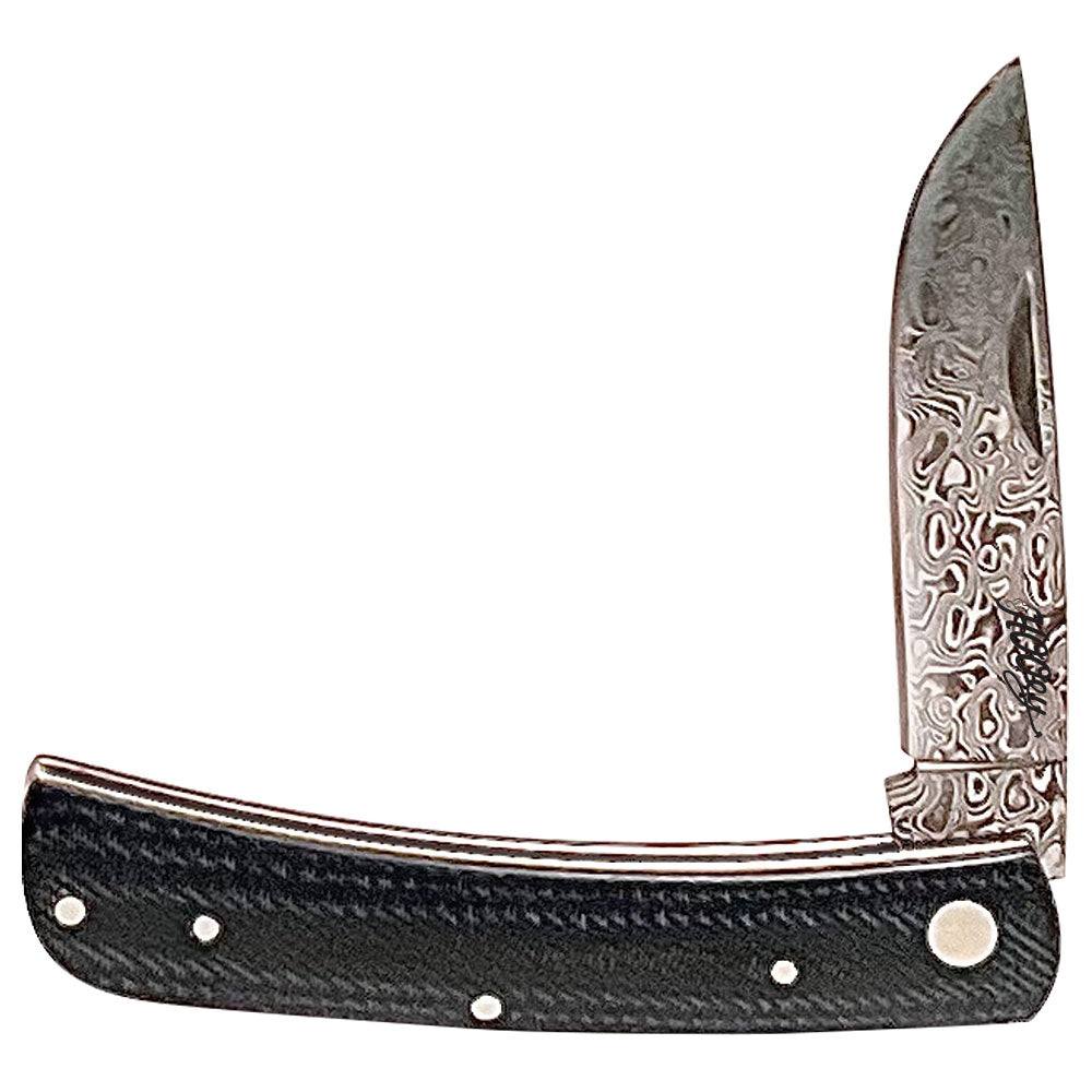 "DENIM DAMASCUS" BRONC BUSTER KNIFE - HK2101
