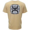 "ZENITH" TAN W/AZTEC HOOEY LOGO T-SHIRT - HT1682TN